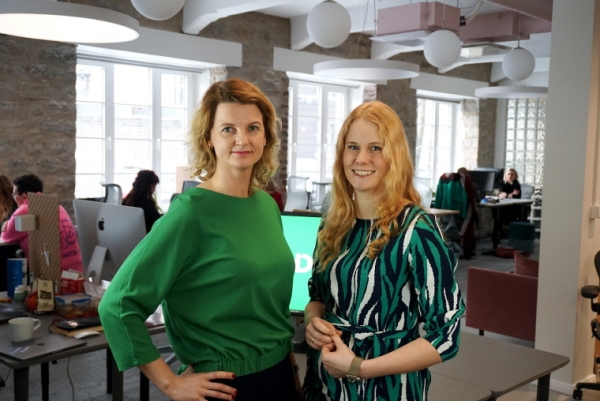 Founders of FoodDocs (Katrin Liivat and Karin Repp)