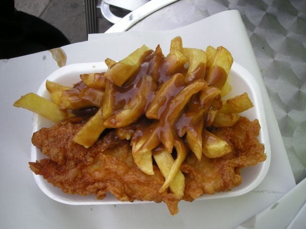 Takeaway cod fried in batter and chips have the highest concentration of trans fatty acids