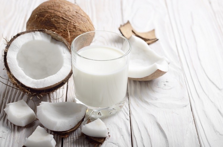 coconut milk yoghurt OlenaMykhaylova