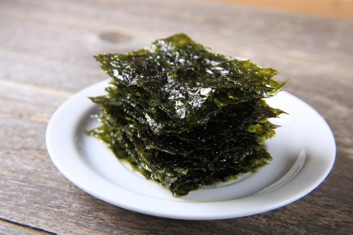 Kelp seaweed - on plate - GettyImages-4nadia
