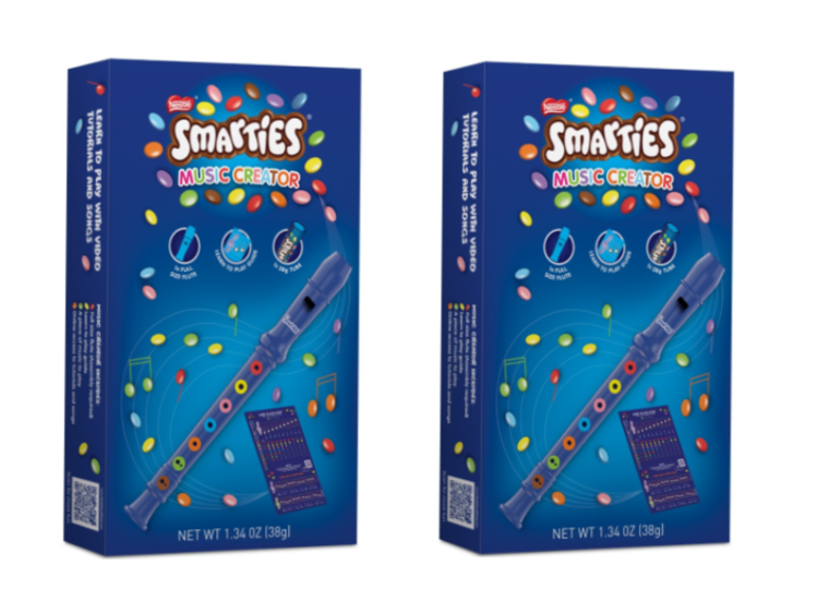 Smarties Music Creator cuts single-use plastic