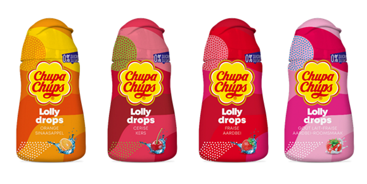 Chupa Chups Lolly Drops 'water enhancer'