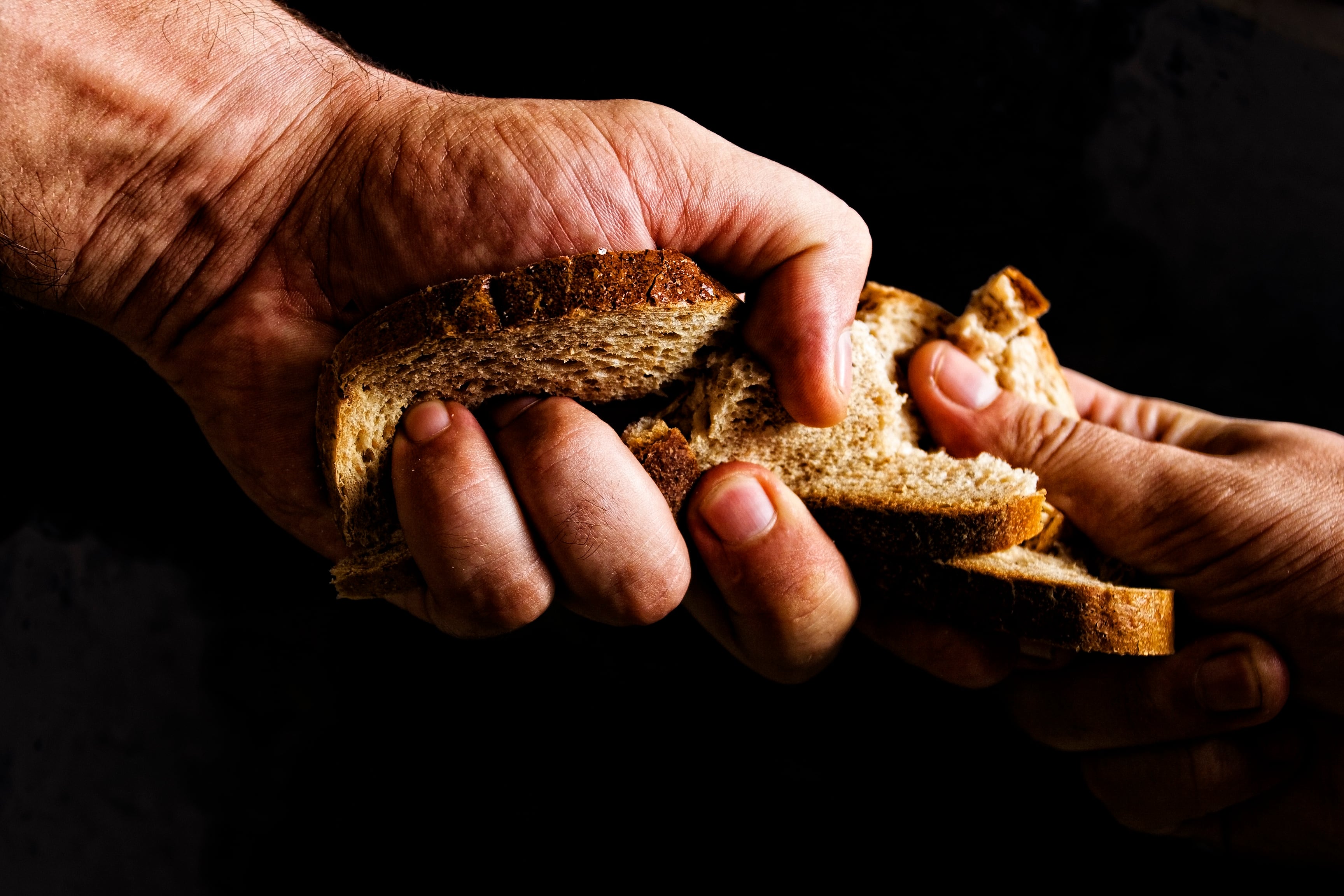 Fighting over bread