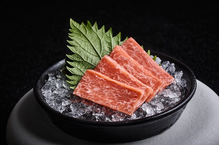 How 'buttery' cultivated bluefin tuna is made, and served raw