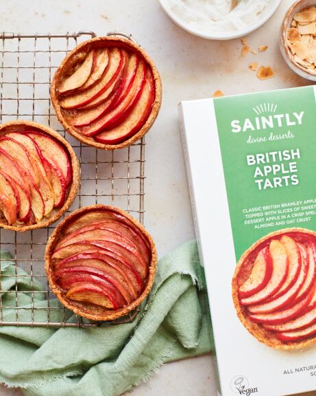 Saintly apple tarts