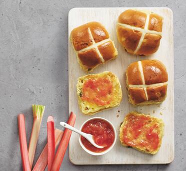Aldi's hot cross buns with a twist
