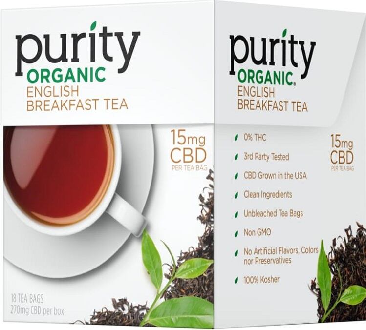 Purity Organic teams up with Kadenwood to develop CBD-infused tea range