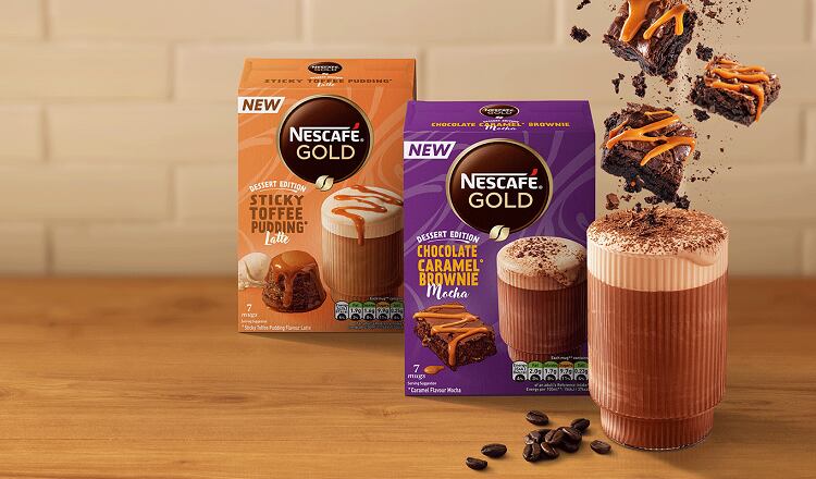 Coffee and dessert in one