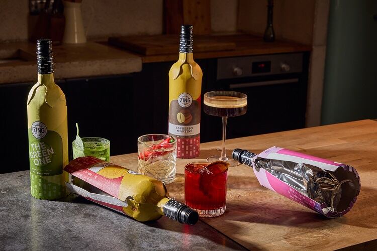 ‘World’s first’ RTD cocktails in paper bottles launched