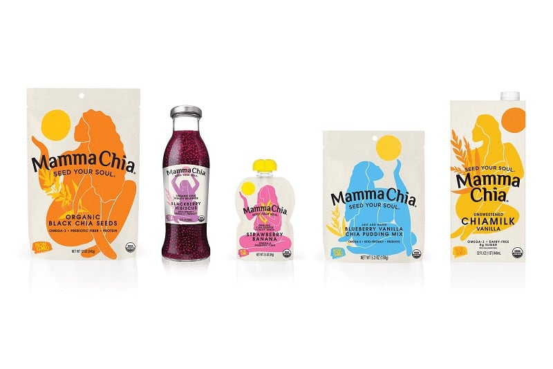Mamma Chia rebrands to pop off shelf with natural, iconic, inclusive look