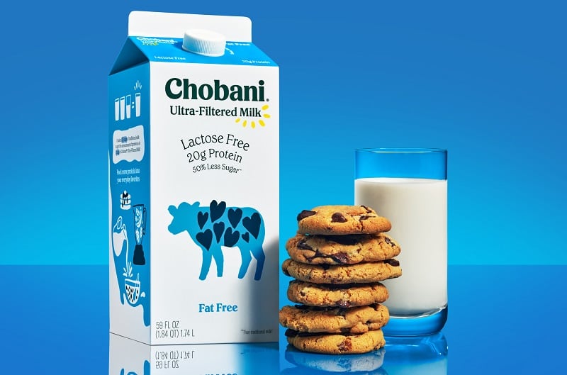 Chobani expands into ultra-filtered milks, reinforces coffee play with new half & half as part of its ongoing “upgrade” of refrigerated aisle