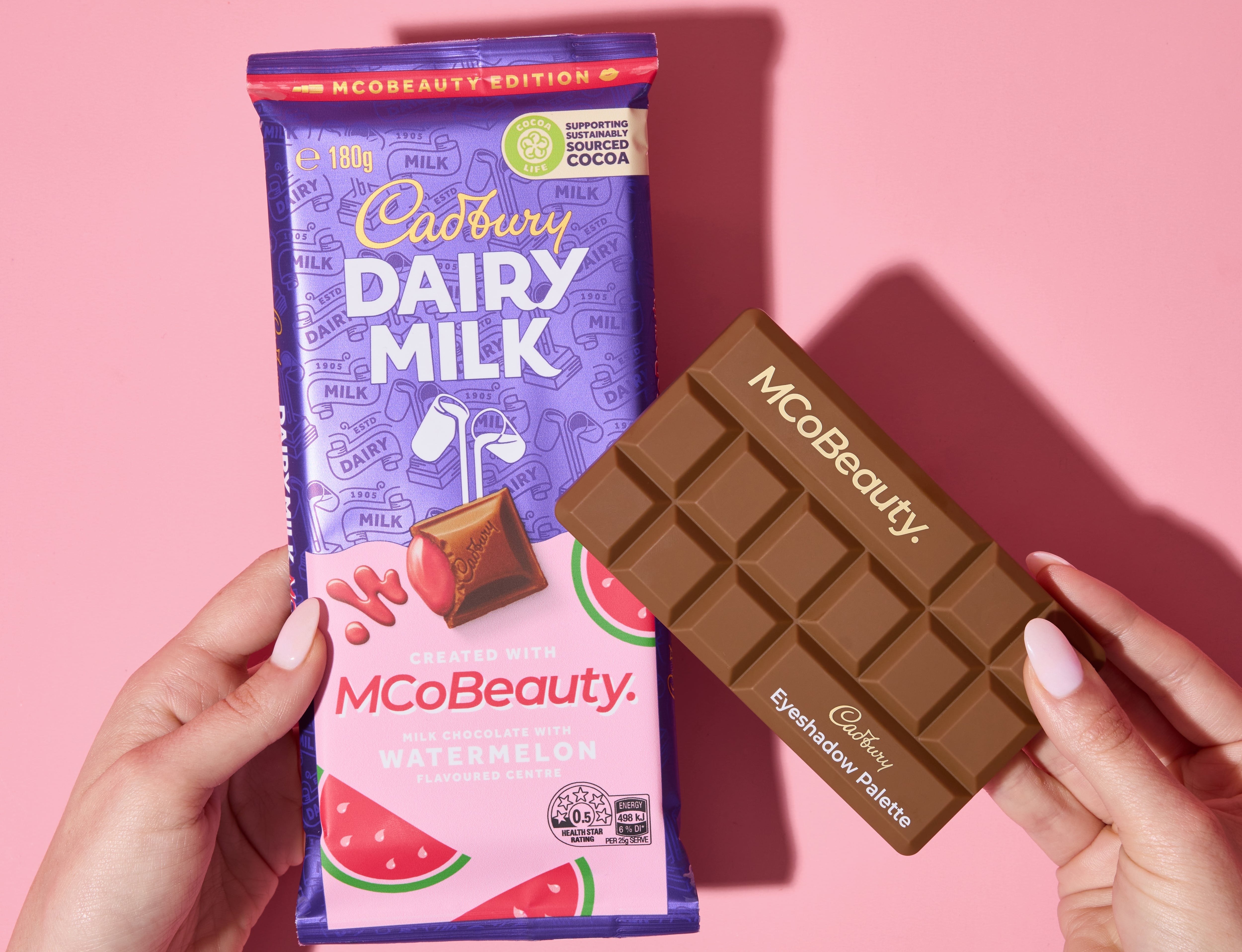Cadbury x MCoBeauty collaboration