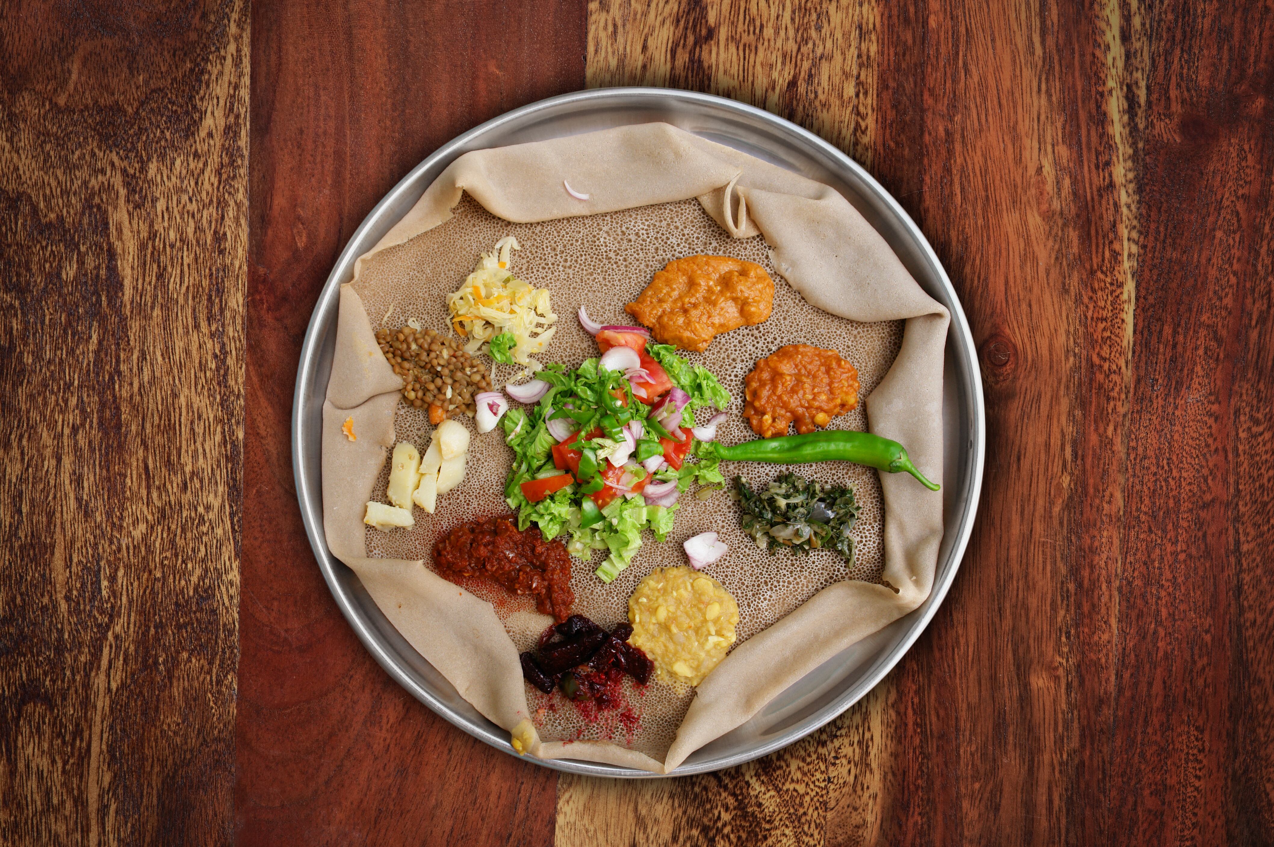 Injera meal