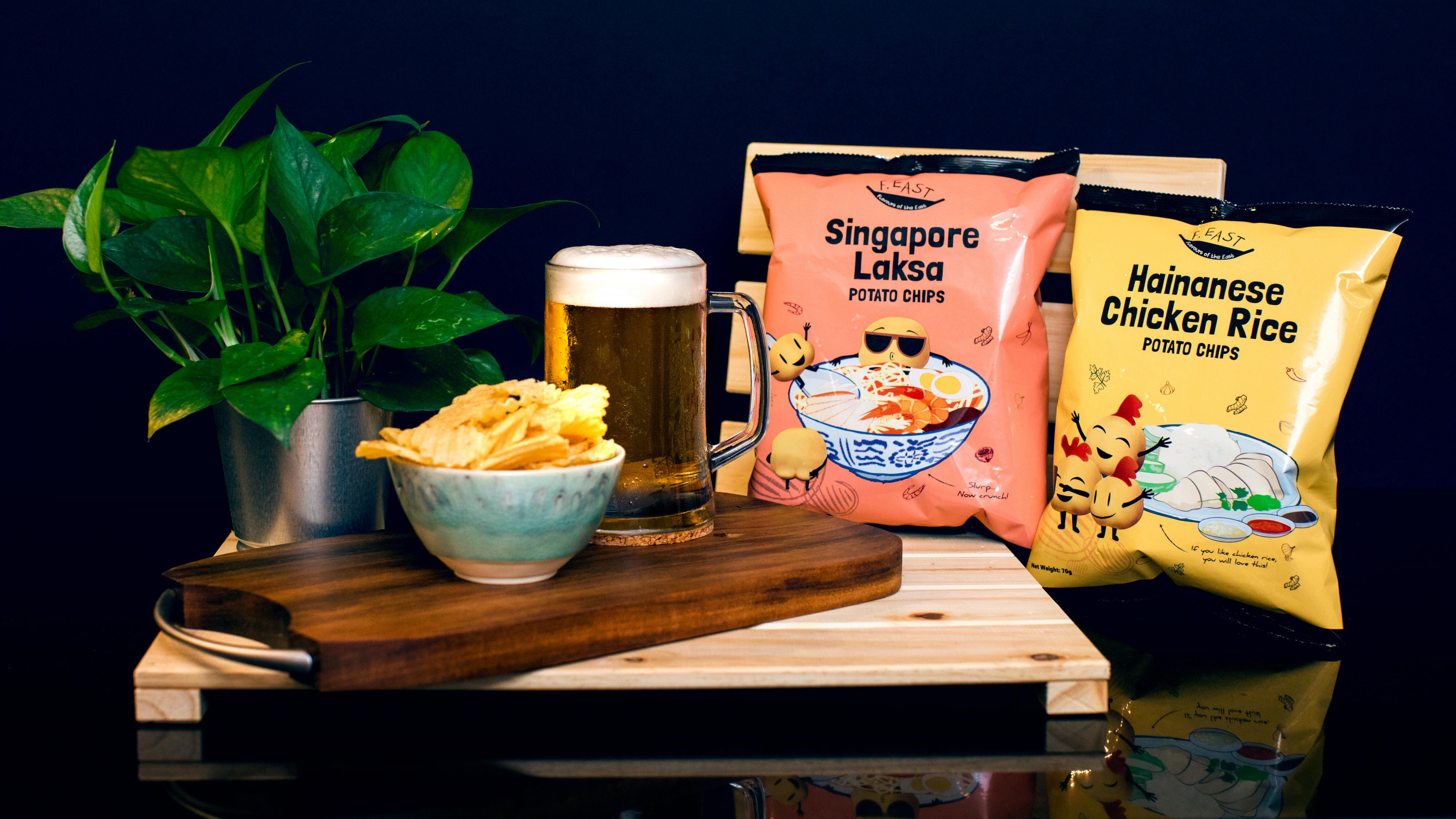 The chips are up: Singaporean start-up packing a punch with traditional dish flavours