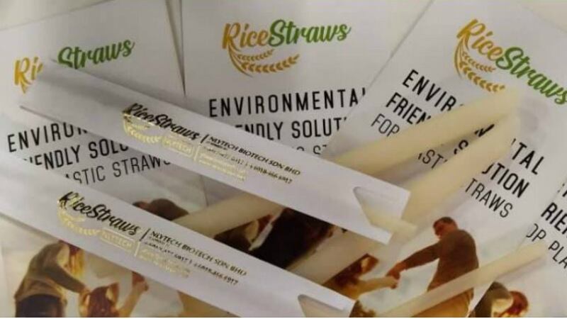 Sustainable straw solution: Malaysian firm touts benefits of rice-based straws