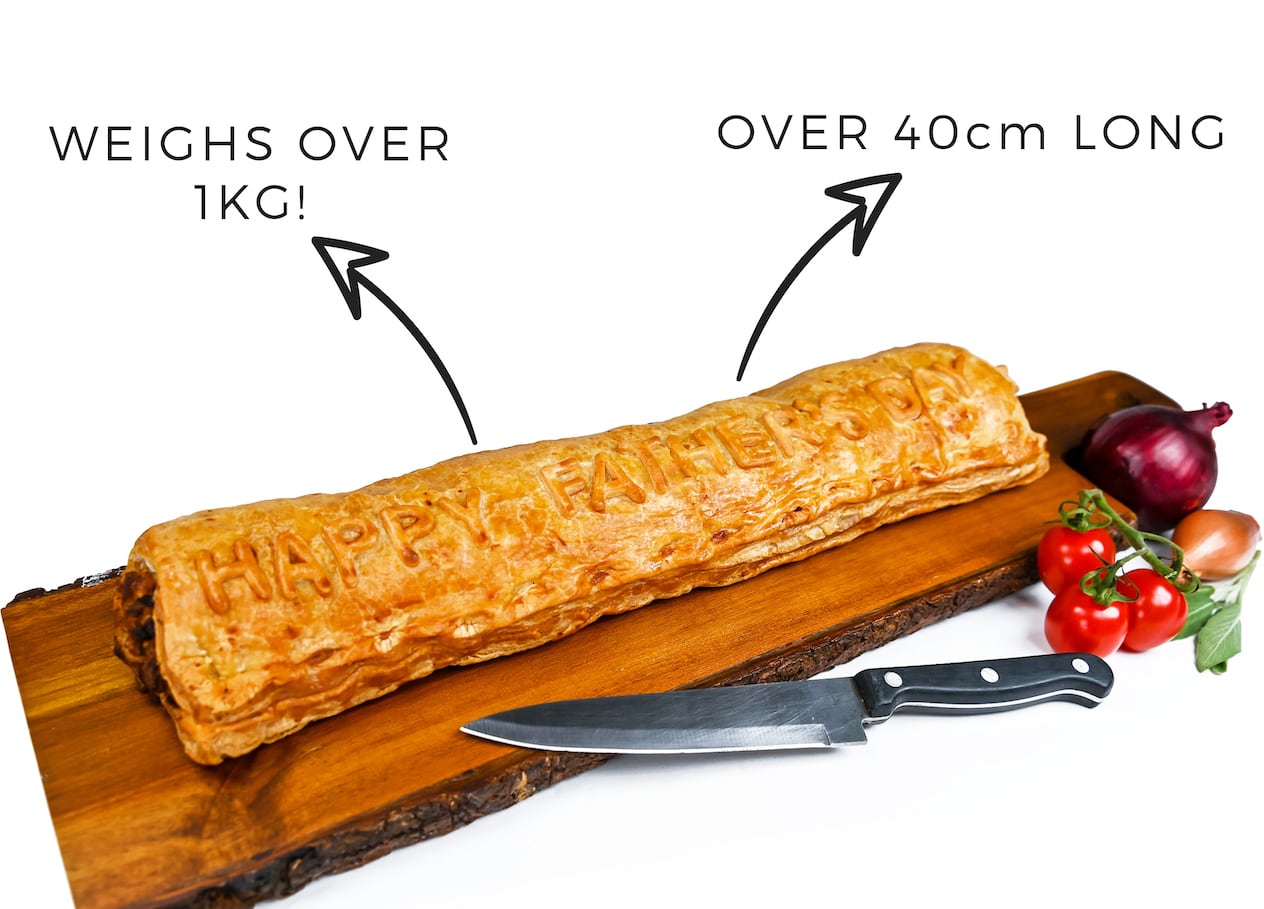 Prestige Hampers creates UK’s largest sausage roll in time for Father’s Day