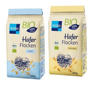 Kölln new organic oatmeal and redesign