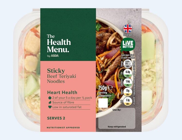 Health Menu range rolls out at Asda