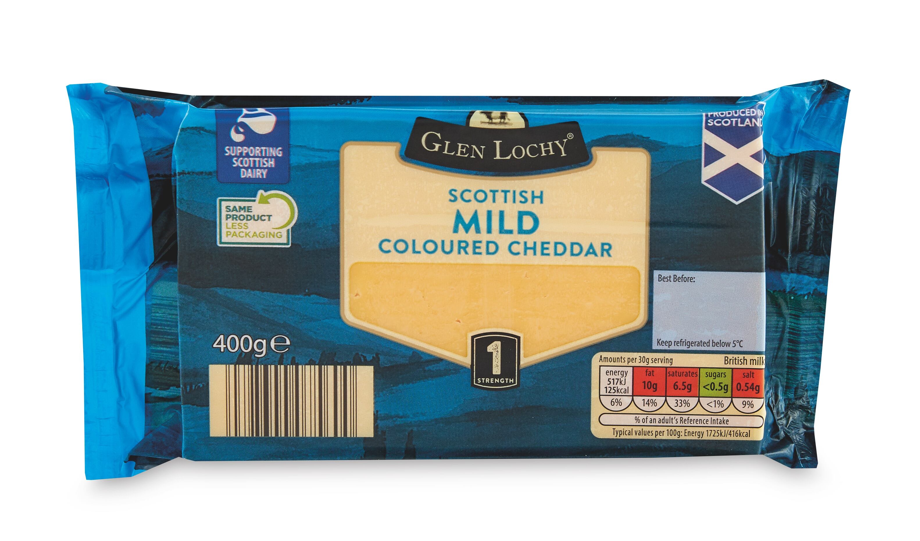 Aldi cuts plastic on Glen Lochy cheese range