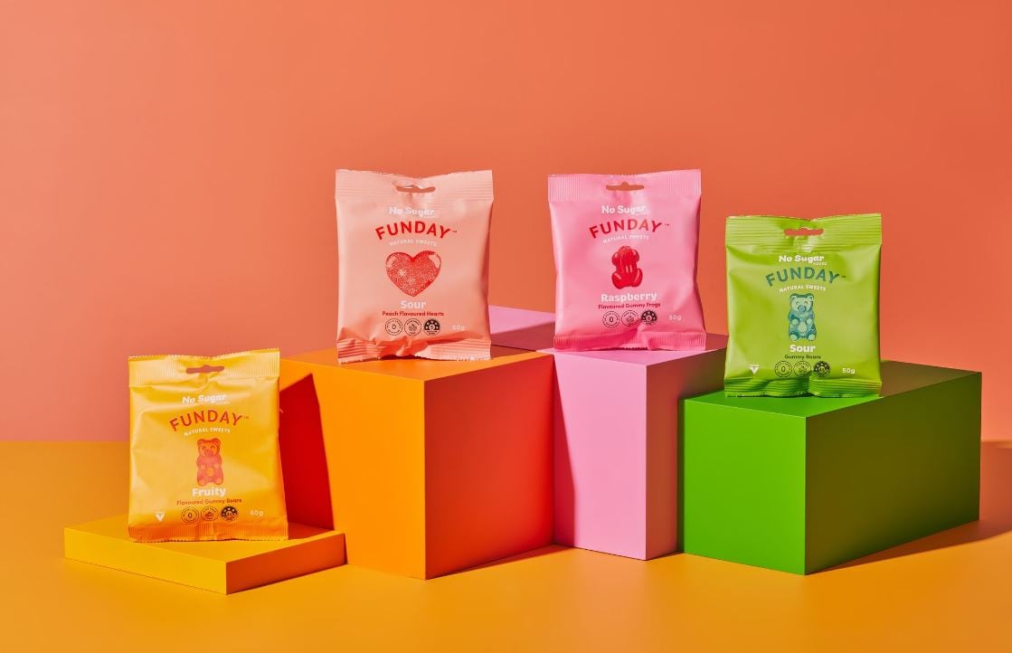 Prebiotic lolly: Funday on finding sugar-free sweet spot in Australia’s healthy confectionery market