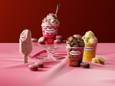 Macaroon ice cream ‘with a Parisian touch’
