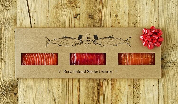 Booze-infused salmon