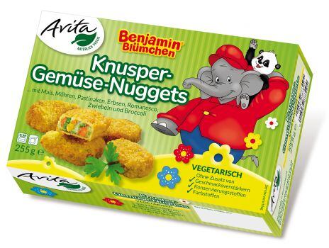 Crispy vegetable nuggets