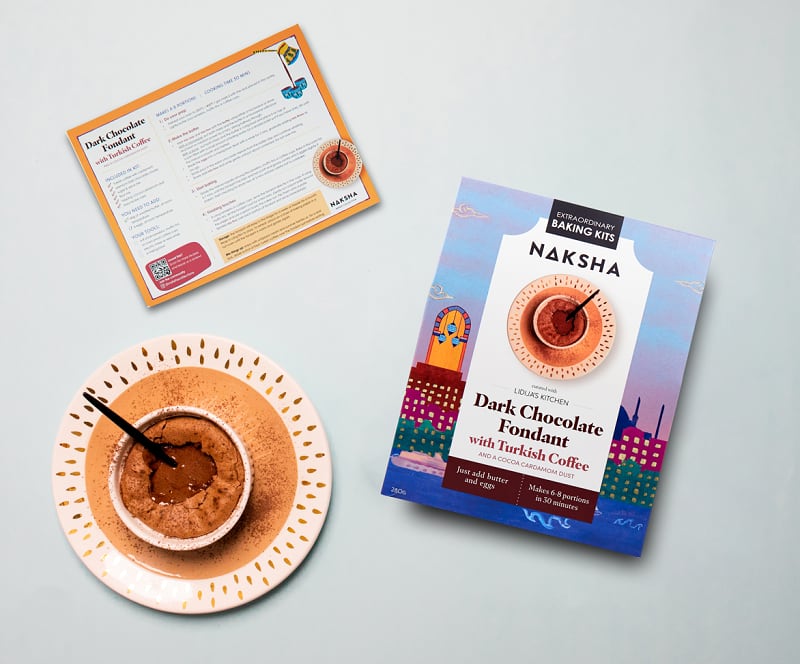 UK recipe kit brand Naksha has launched two sweet-themed baking kits inspired by flavours of the Middle East 