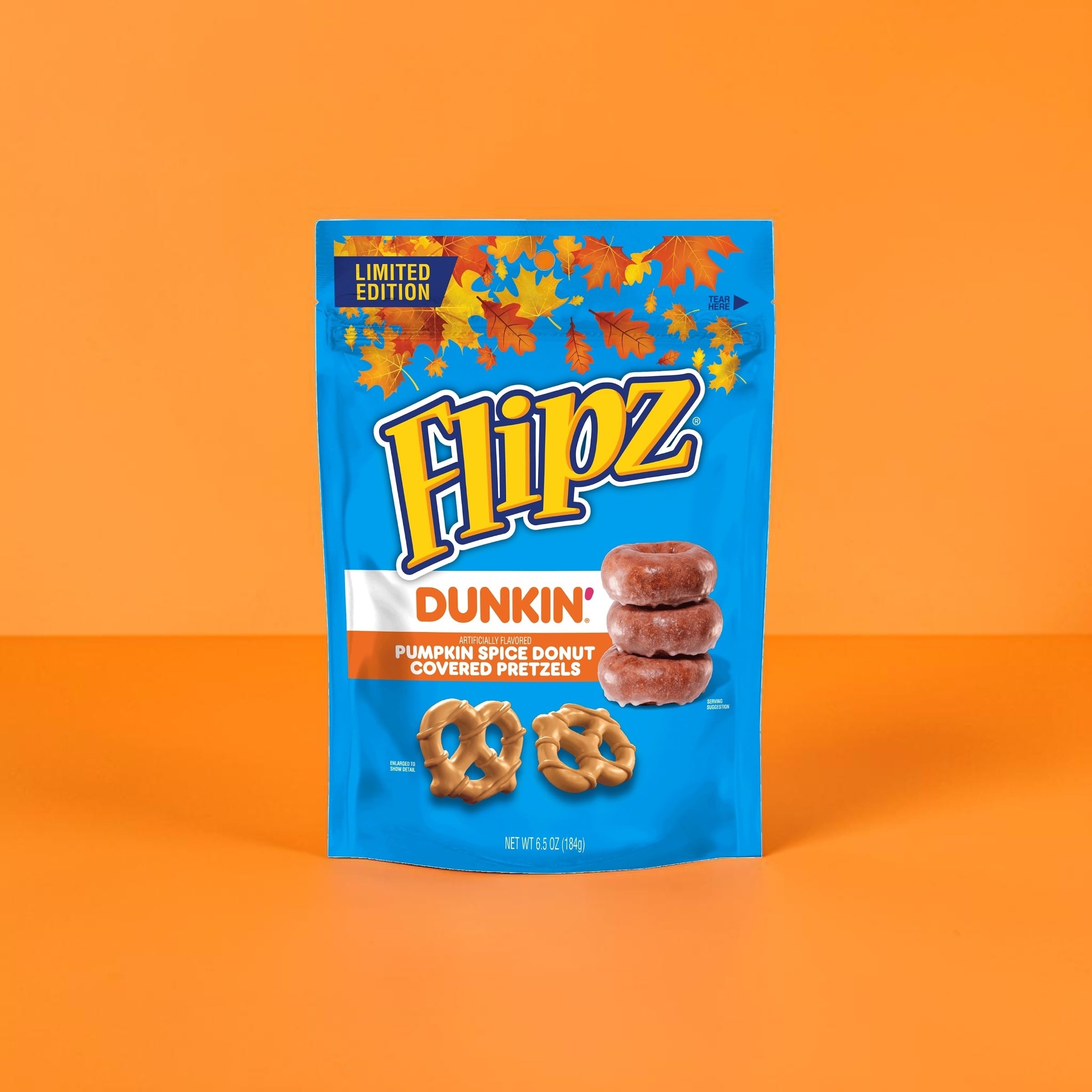 Dunkin' x Flipz collaboration.