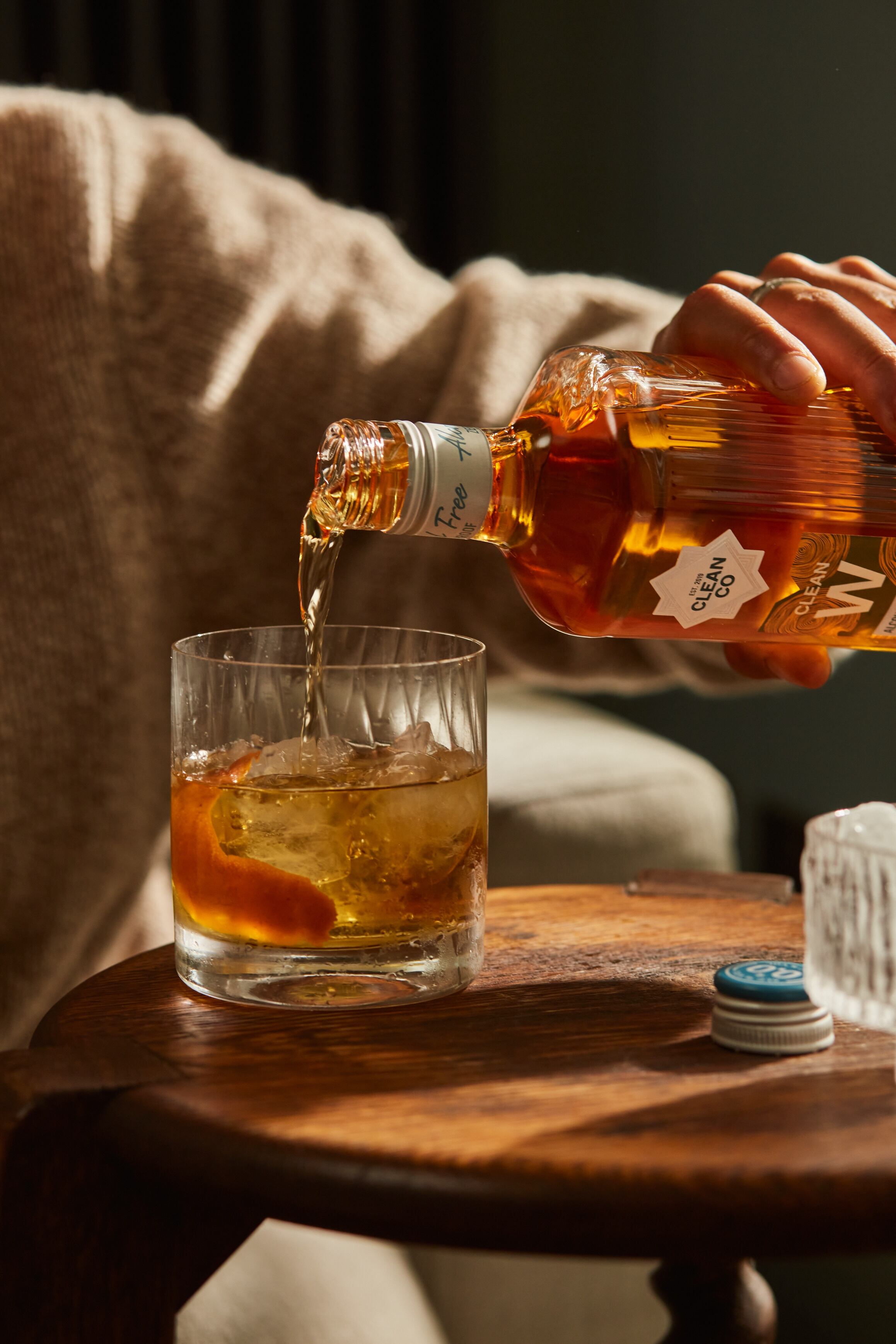 Clean W: a take on whiskey