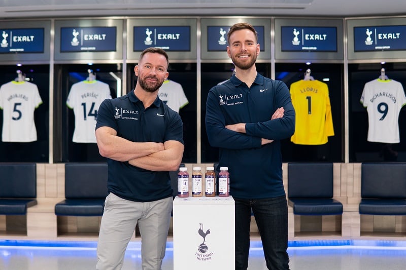 Personalised drinks for Premiership footballers