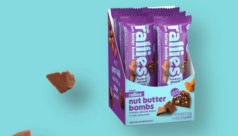 Nestlé taps confections expertise to enter snack space with Rallies Nut Butter Bombs