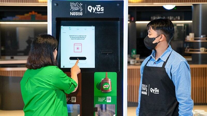 BYOC cereal: Nestle Indonesia taps refillable dispenser tech for Milo and Koko Krunch to beat climate-related packaging challenges