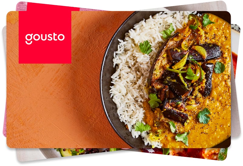 Gousto launches festive range and gift cards