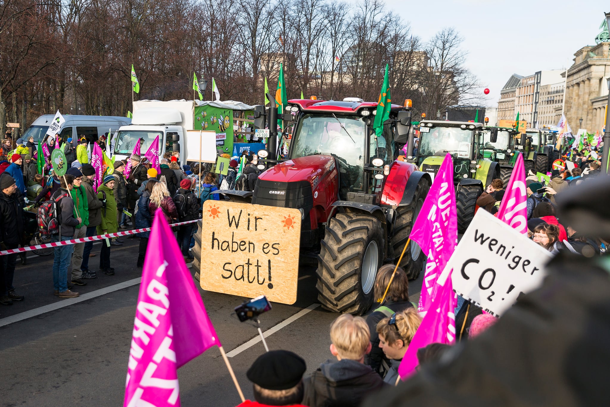 'We are fed up': Protests call for climate smart food as ministers launch UN digital council