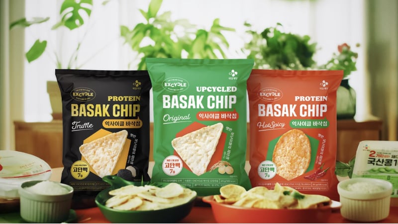 Sustainable snack: CJ CheilJedang upcycles manufacturing by-products into nutritional chips