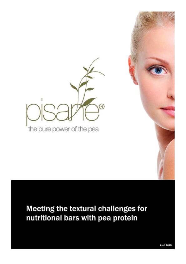 Bars: protein enrichment and textural challenges