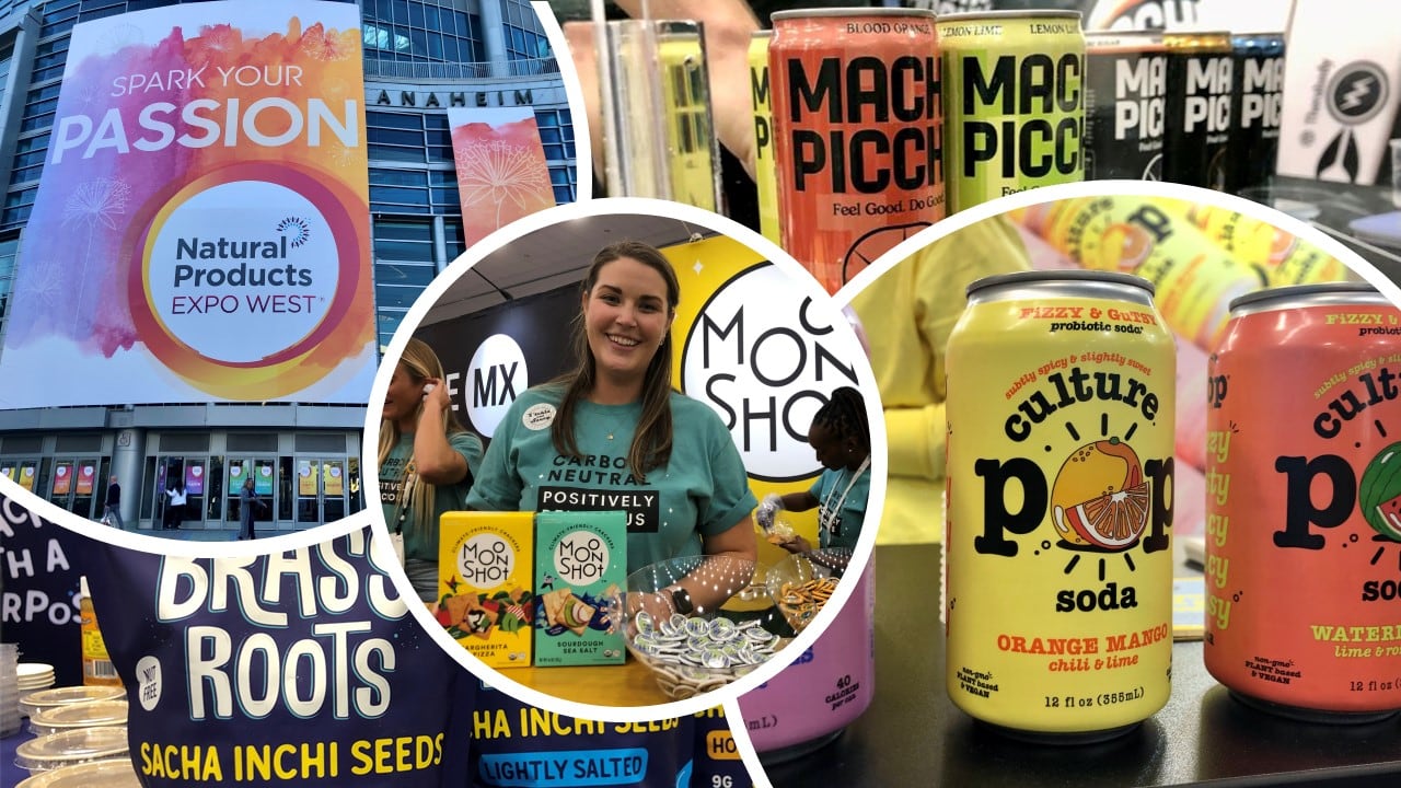 EXPO WEST 2022 trendspotting: From mushroom elixirs to climate-friendly crackers