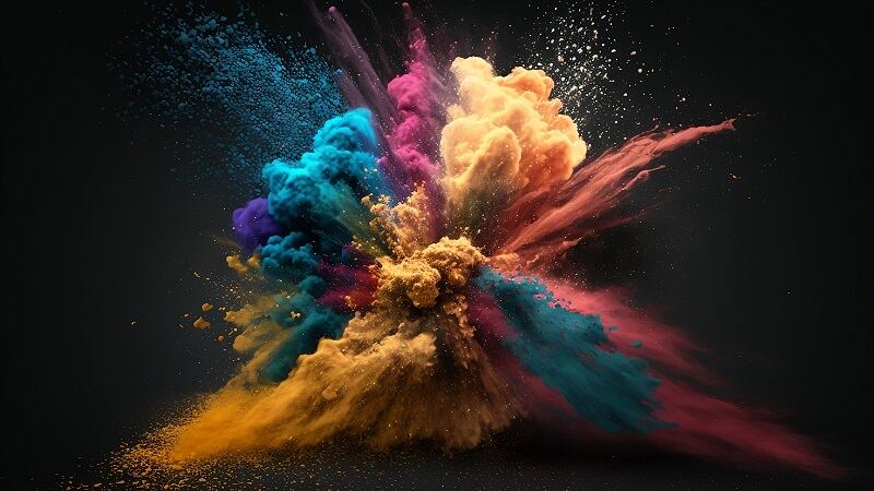 A color explosion