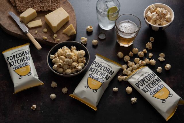 ‘Cheddary’ popcorn