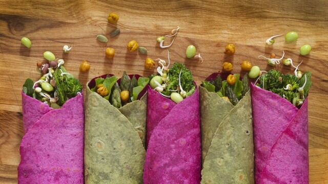 Genius veggie wraps