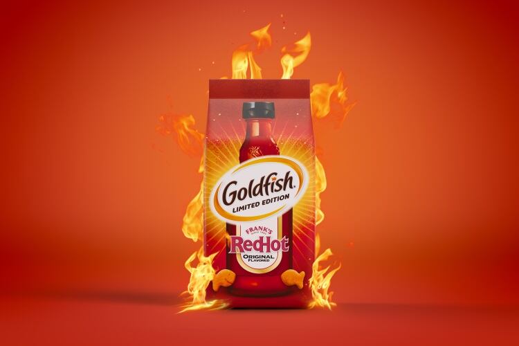 Goldfish Frank's RedHot crackers