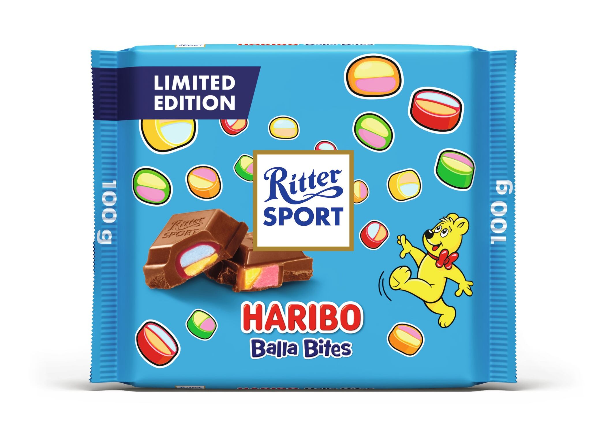 Ritter Sport x Haribo collaboration.