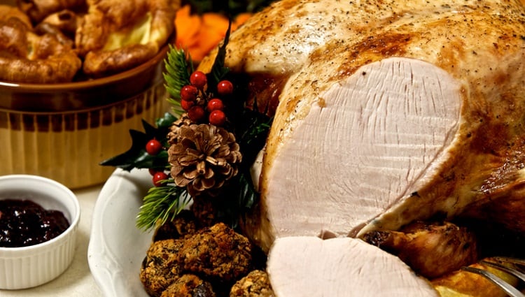 Whole turkeys fall out of favour as UK shoppers opt for crowns