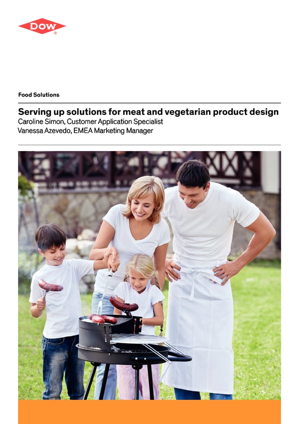 Serving up solutions for meat & vegetarian product design