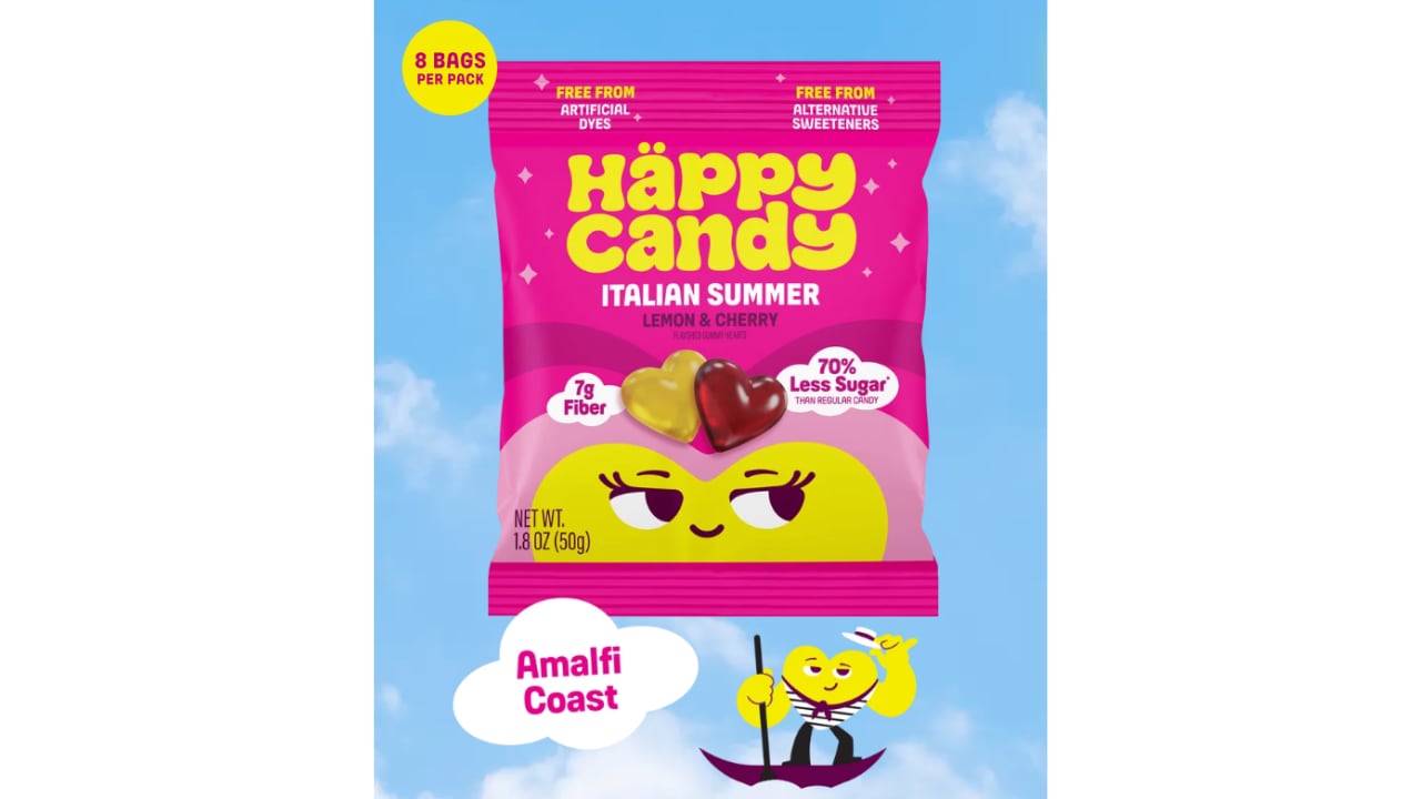 The brand touts its low sugar content – 1 gram to 3 grams per bag.