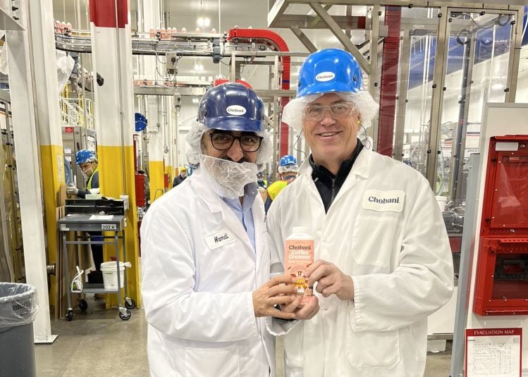 'We are a little older and wiser, but more excited than ever...' Chobani founder welcomes back Kevin Burns as president
