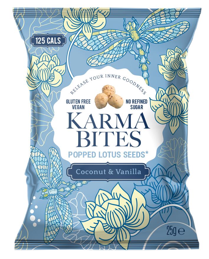Popped lotus seed snacks