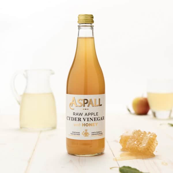 Vinegar with raw honey