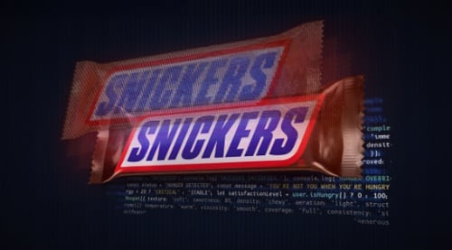 Snickers decides AI might be hungry